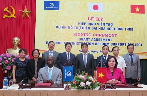 Ngân hàng Thế giới và Nhật Bản hỗ trợ Việt Nam  4,2 triệu USD để cải thiện hiệu quả hệ thống thuế