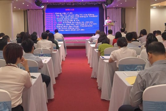 Vietcombank tổ chức hội nghị tập huấn nghiệp vụ công tác đảng năm 2019