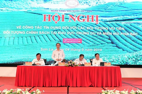 Hội nghị về công tác tín dụng đối với các đối tượng ưu tiên, đối tượng chính sách khu vực các tỉnh miền núi phía Bắc