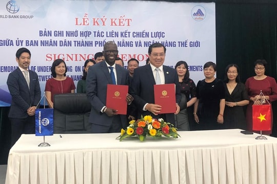 Ngân hàng Thế giới và thành phố Đà Nẵng nâng tầm quan hệ đối tác vì phát triển bền vững, bao trùm