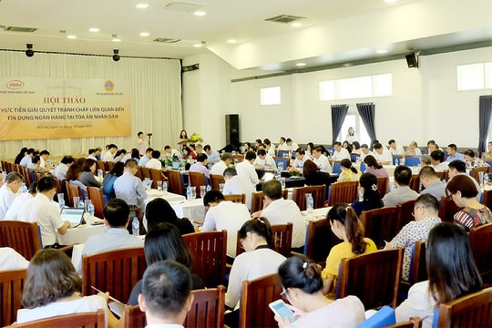 “Thực tiễn giải quyết tranh chấp liên quan đến tín dụng ngân hàng tại Tòa án nhân dân”