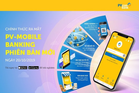 PVcomBank chính thức ra mắt phiên bản mới của ứng dụng PV-Mobile Banking