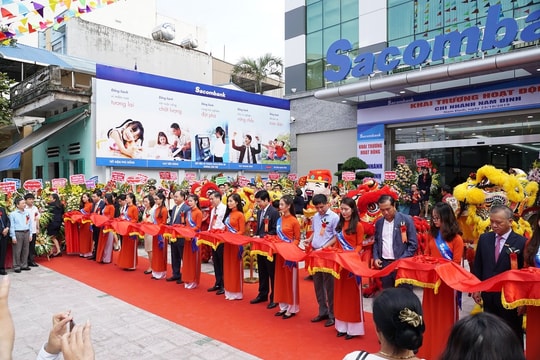 Sacombank khai trương chi nhánh tại Nam Định 
