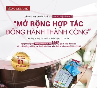 Agribank cùng đơn vị chấp nhận thẻ “Mở rộng hợp tác, đồng hành thành công”