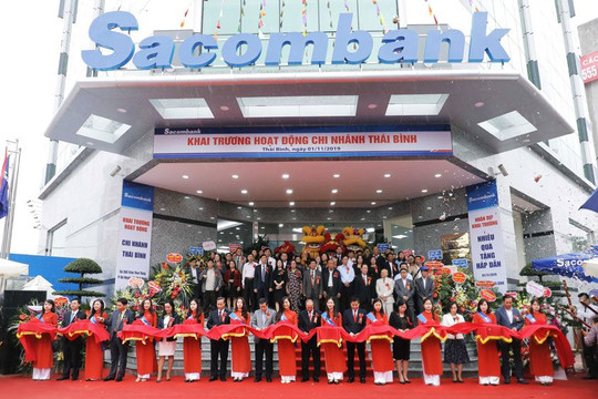 Sacombank khai trương chi nhánh Thái Bình