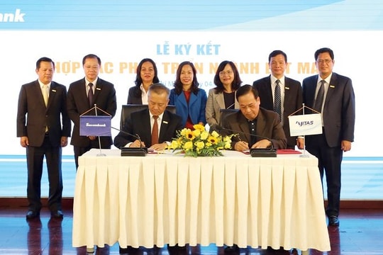 Sacombank ký kết hợp tác phát triển với VITAS