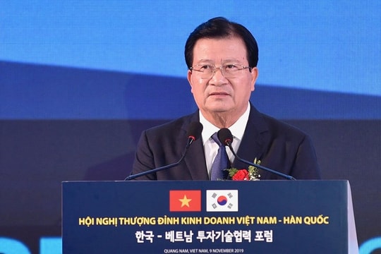Hội nghị Thượng đỉnh kinh doanh Việt Nam - Hàn Quốc