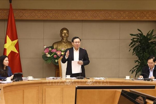 Phó Thủ tướng Vương Đình Huệ chủ trì cuộc họp về cải cách tiền lương