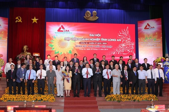 Đại hội Hiệp hội DN tỉnh Long An lần thứ III, nhiệm kỳ 2019-2024