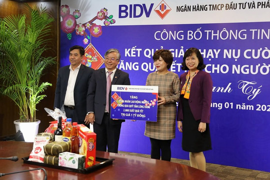 BIDV dành 20 tỷ đồng mang Tết ấm đến với đồng bào nghèo