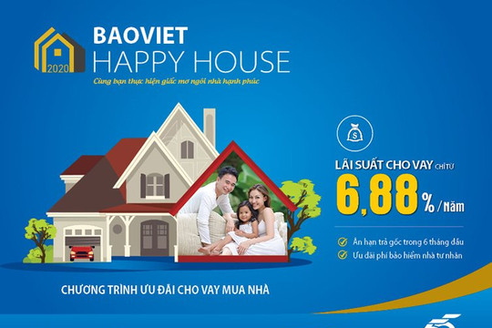 BAOVIET Bank triển khai BAOVIET Happy House 2020