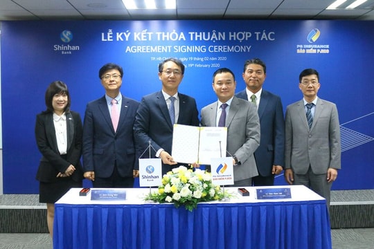 Ngân hàng Shinhan và Bảo hiểm PJICO ký thỏa thuận hợp tác