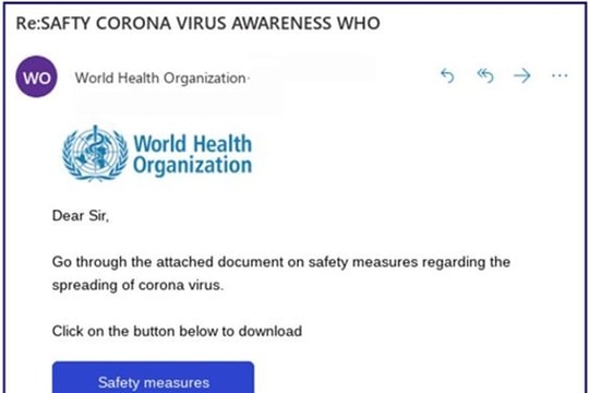 Nâng cao cảnh giác trước các hình thức lừa đảo ăn theo virus Corona