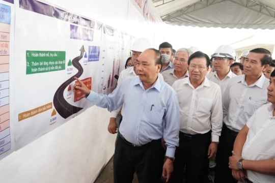 Hoan nghênh các ngân hàng bảo đảm tín dụng cho công trình cao tốc Trung Lương - Mỹ Thuận