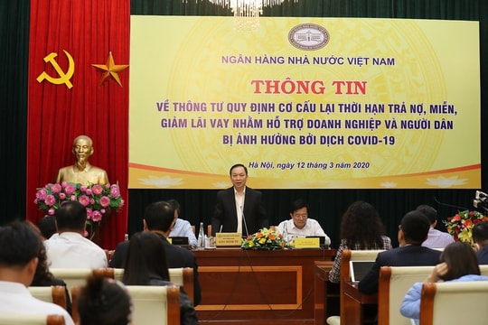 Ngân hàng Nhà nước chính thức ban hành Thông tư  hỗ trợ khách hàng bị ảnh hưởng bởi dịch Covid-19