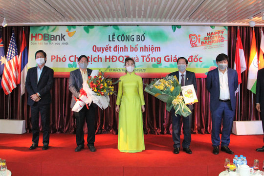 HDBank bổ nhiệm Phó Chủ tịch HĐQT và Tổng Giám đốc 