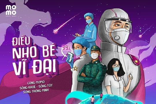 Cùng Ví MoMo làm nên những “Điều nhỏ bé vĩ đại” tiếp sức cho các Chiến sĩ áo trắng chống dịch Covid-19