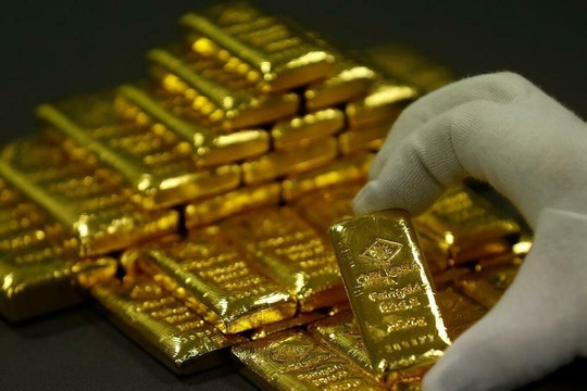 Giá vàng trong nước tăng nhẹ, giá vàng thế giới phục hồi