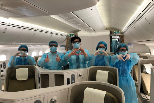 Vietnam Airlines chuyên chở công dân Việt Nam tại Nhật Bản về nước
