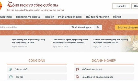 Kết nối, chia sẻ dữ liệu công dân phục vụ giải quyết thủ tục hành chính, dịch vụ công