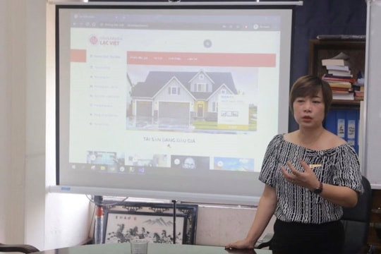 Khởi động hệ thống đấu giá trực tuyến đầu tiên của Việt Nam