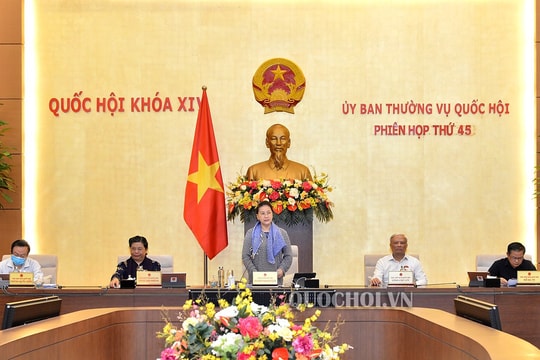 Ủy ban Thường vụ Quốc hội khai mạc phiên họp thứ 45