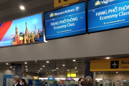 Vietnam Airlines thực hiện chuyến bay hồi hương đầu tiên từ Nga