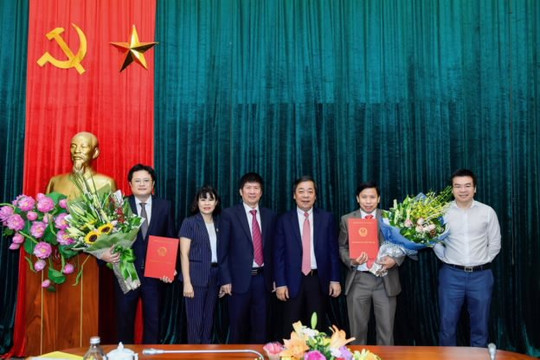 Bổ nhiệm Phó Hiệu trưởng Trường Bồi dưỡng cán bộ Ngân hàng
