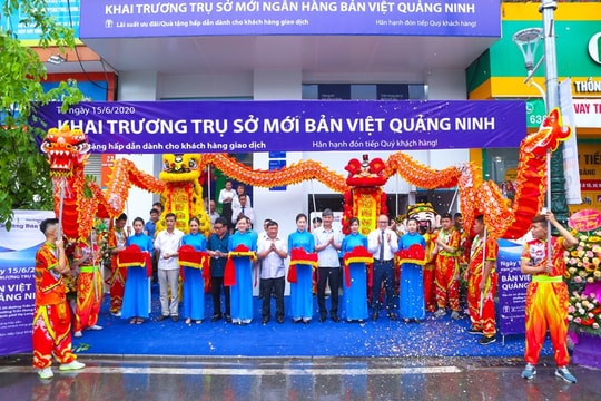 Ngân hàng Bản Việt Quảng Ninh khai trương trụ sở mới