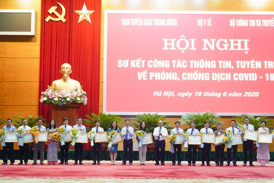 Ghi nhận, đánh giá cao đóng góp nhiều mặt của truyền thông, báo chí vào kết quả phòng, chống dịch COVID-19