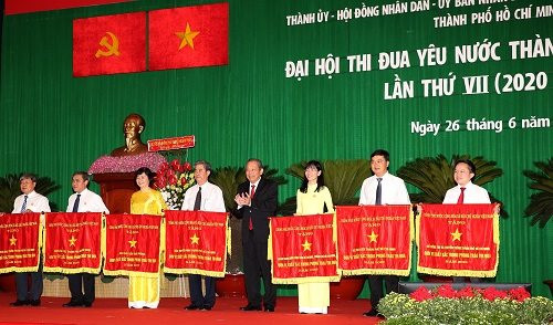Các phong trào thi đua tạo ra động lực và khí thế thực hiện thắng lợi mục tiêu, nhiệm vụ phát triển kinh tế - xã hội của TP. Hồ Chí Minh