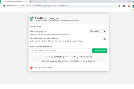 Cốc Cốc bắt tay với Adblock Plus phát triển tính năng lọc quảng cáo trên Web