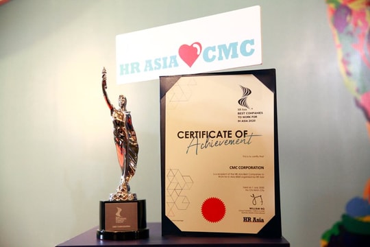 CMC là một trong những công ty có môi trường làm việc tốt nhất châu Á 2020