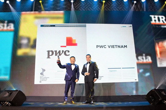 PwC Việt Nam được vinh danh là một trong những nơi làm việc tốt nhất châu Á năm 2020