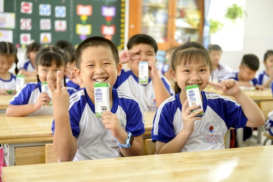 Sữa học đường TP.Hồ Chí Minh: Chương trình nhân văn đem lại nhiều niềm vui cho con trẻ