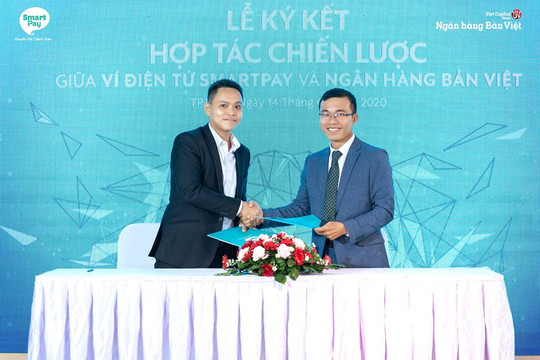 Ngân hàng Bản Việt hợp tác cùng Ví điện tử SmartPay