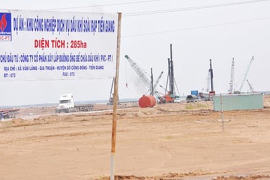 Tạo điều kiện đưa Dự án KCN Dịch vụ Dầu khí Soài Rạp vào khai thác