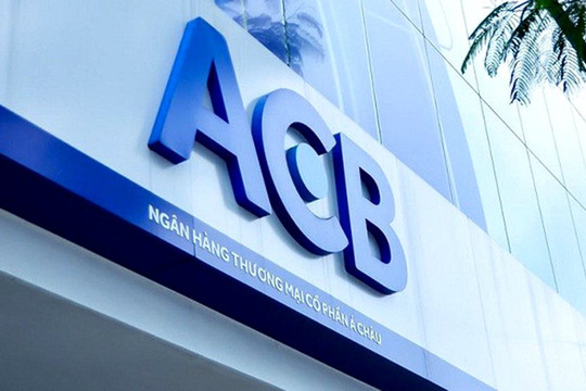 ACB được tăng vốn điều lệ