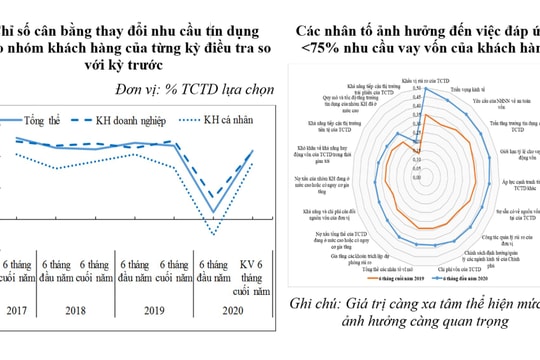 Các tổ chức tín dụng kỳ vọng nhu cầu tín dụng sẽ cải thiện trong nửa cuối năm 2020