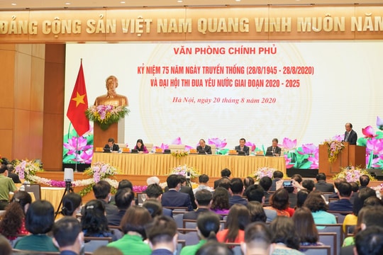 Kỷ niệm 75 năm Ngày truyền thống và Đại hội thi đua yêu nước Văn phòng Chính phủ