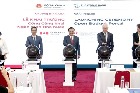 Bộ Tài chính khai trương Cổng công khai Ngân sách nhà nước