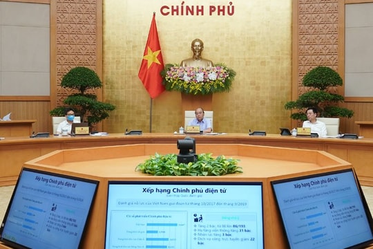 Hội nghị trực tuyến về xây dựng Chính phủ điện tử