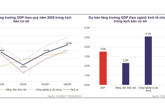 Hai kịch bản tăng trưởng kinh tế nửa cuối năm 2020