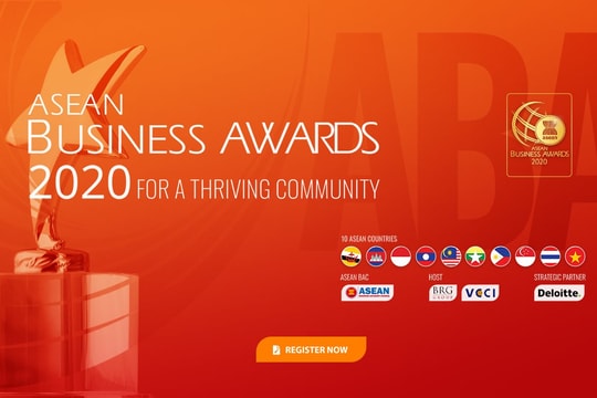 Giải thưởng doanh nghiệp ASEAN 2020 chính thức nhận hồ sơ đăng ký