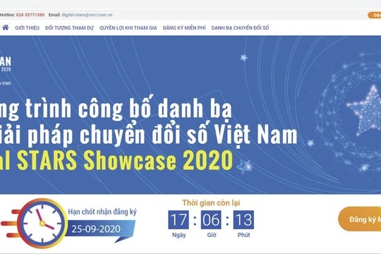 Tìm kiếm và vinh danh các doanh nghiệp khởi nghiệp và các doanh nghiệp đang cung cấp giải pháp chuyển đổi số