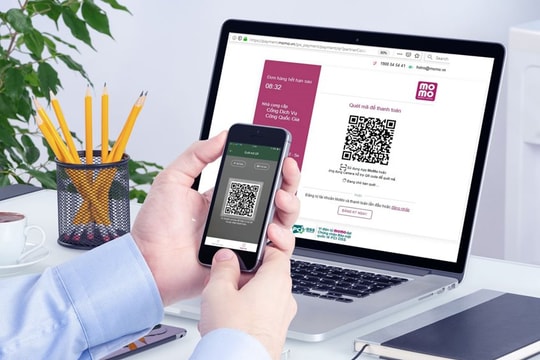 Thanh toán qua điện thoại di động tăng gần 124% về lượng