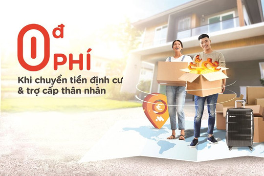 MSB miễn tới 100% phí chuyển tiền quốc tế