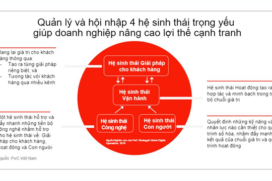 Chuyển đổi số: Cần tăng cường khai thác tiềm năng hệ sinh thái doanh nghiệp
