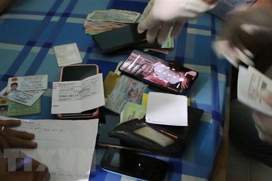 Triệt phá nhóm cho vay "tín dụng đen" với số tiền hàng chục tỷ đồng