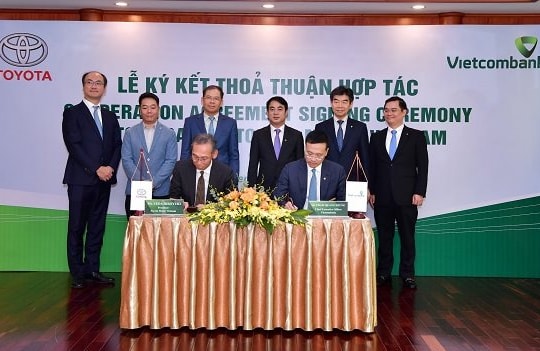 Vietcombank và Toyota Motor Việt Nam ký kết Thỏa thuận hợp tác
